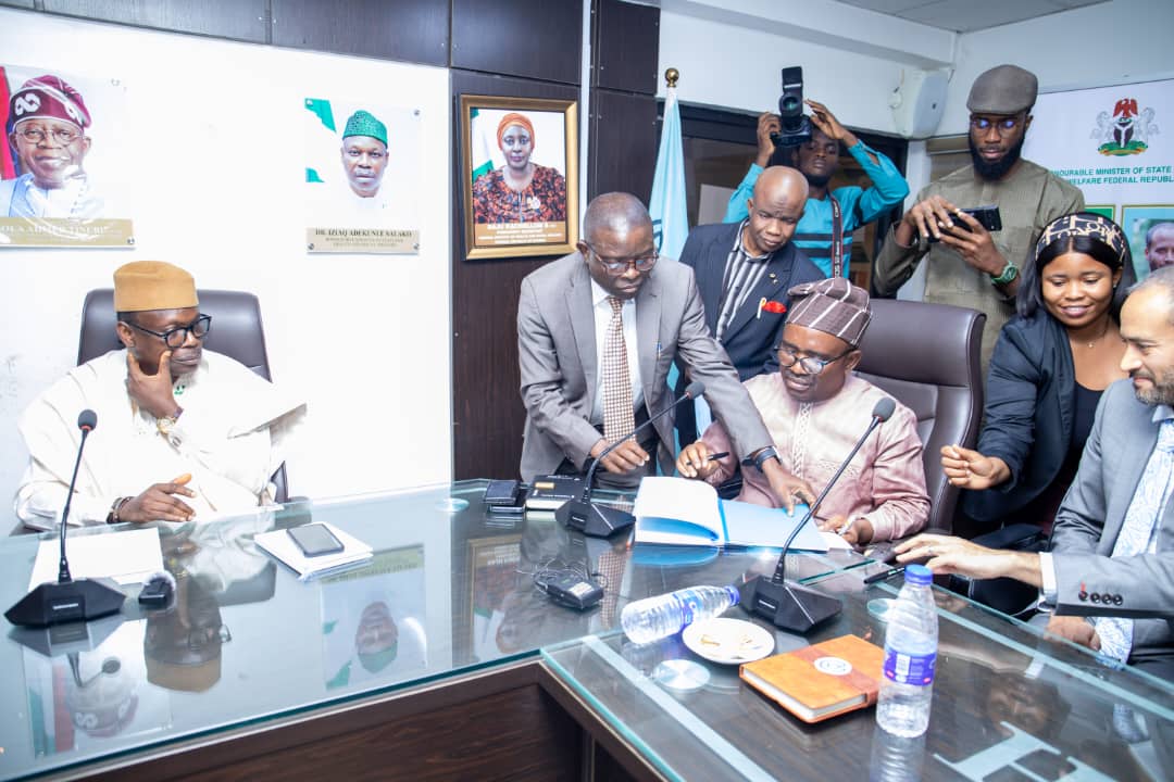 FG Signs MoU With Peek On Expanded  Eye Health