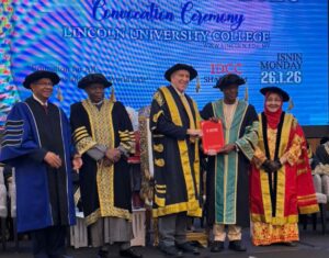 Ex-NUC Boss, Maiyaki, Honoured By Lincoln University