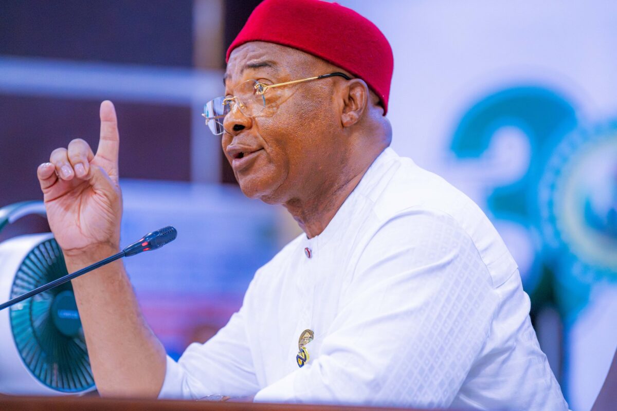 Uzodimma Attributes Crime Drop In Imo To Divine Intervention