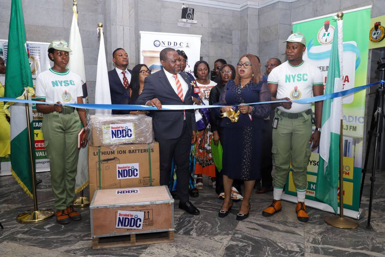 NDDC Donate Broadcast Equipment To NYSC Radio